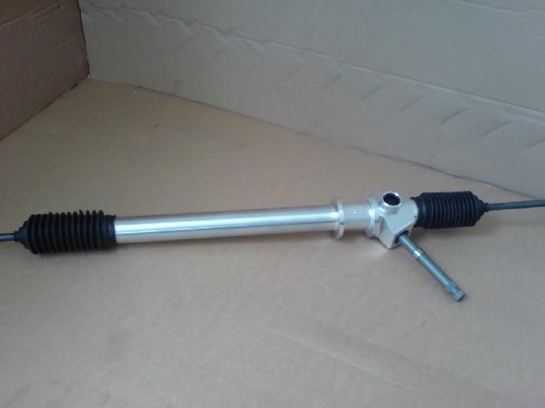 Aluminum Manual Steering Rack w/ quick ratio steering box